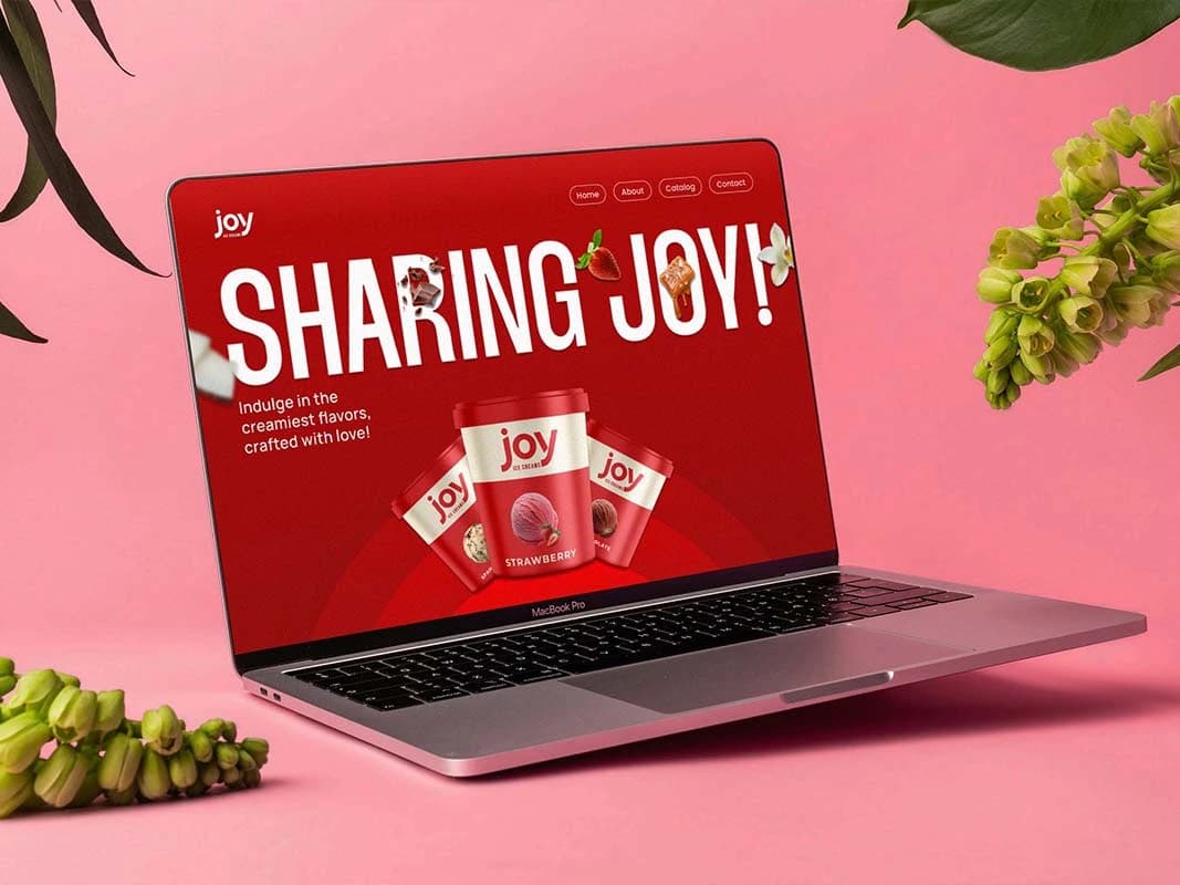 Sharing JOY! – A Flavorful Web Experience